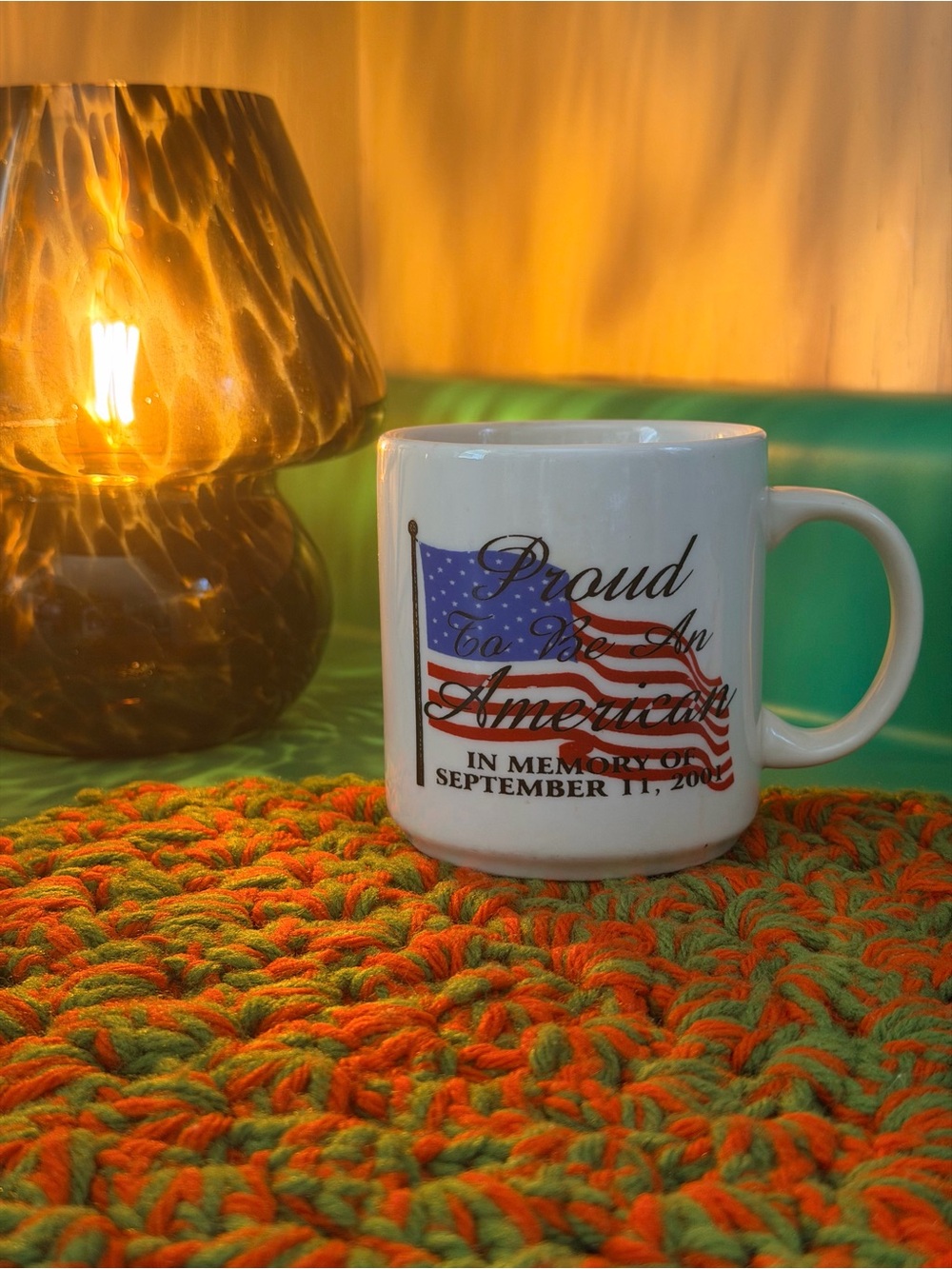 🇺🇸 “Proud To Be An American” September 11th Memorial Mug 🇺🇸